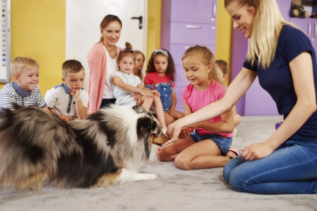 dogoterapia dla dzieci