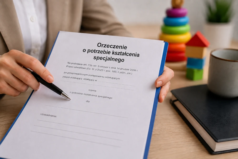orzeczenie o potrzebie kształcenia specjalnego