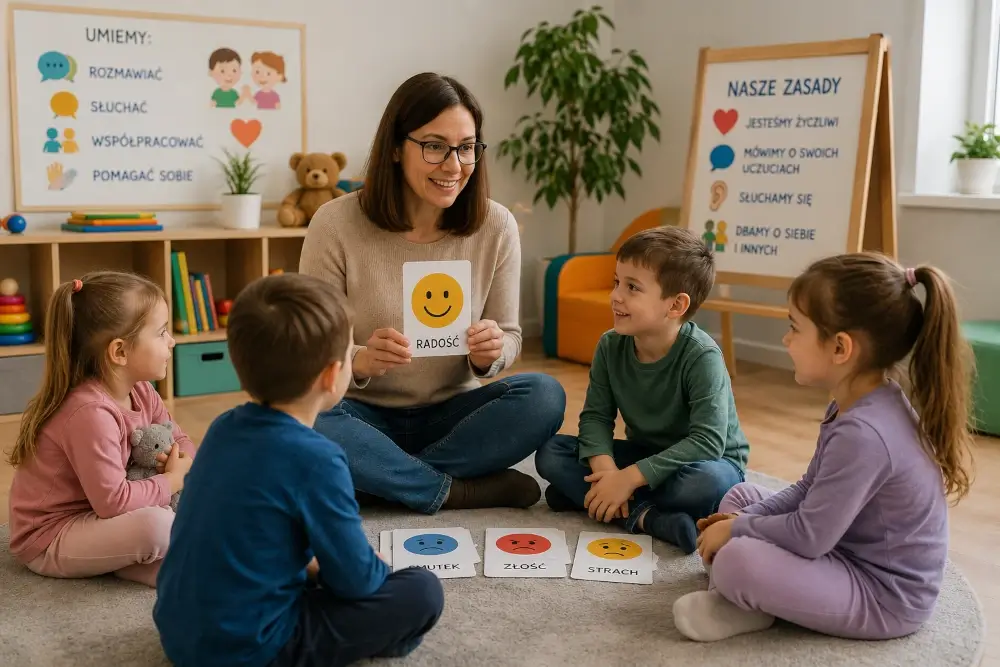 przedszkole terapeutyczne wspiera rozwój społeczny