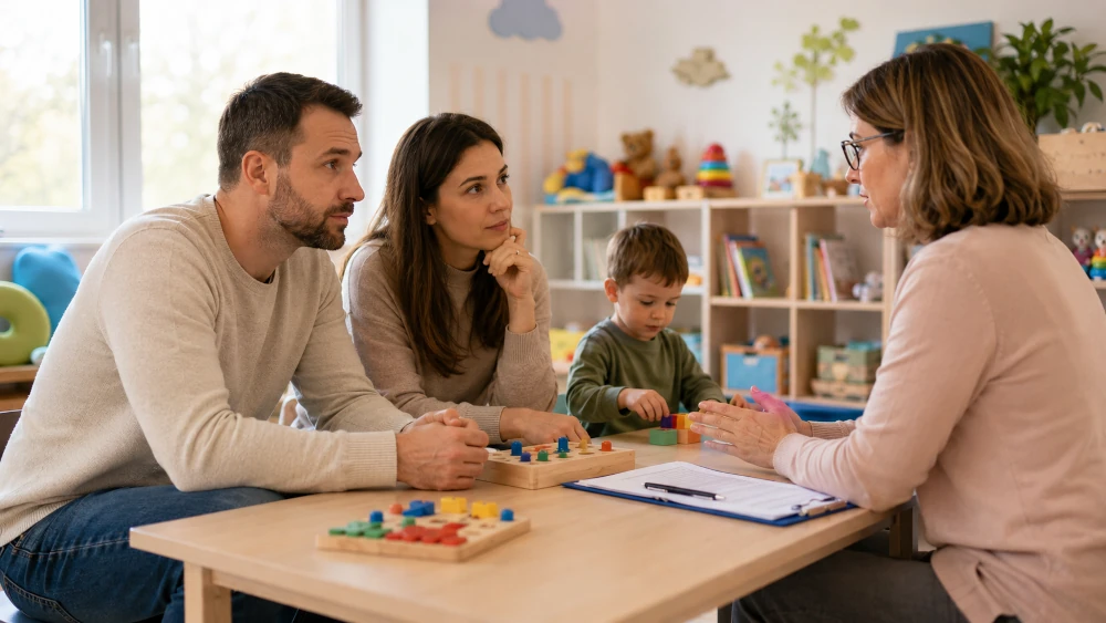 wybór przedszkola terapeutycznego budzi u rodziców emocje